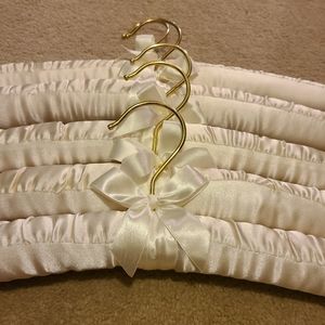 Elegant vintage padded hangers!